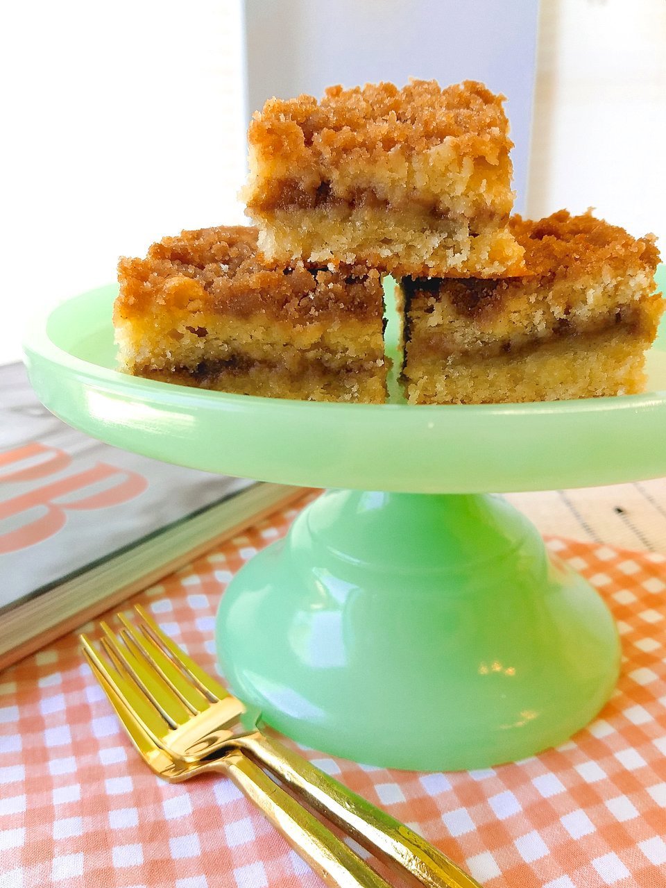 Olive Oil Coffee Cake with Streusel Vanguard of Hollywood