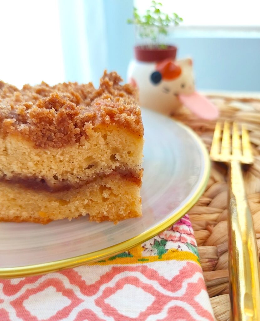 Olive Oil Coffee Cake with Streusel Vanguard of Hollywood