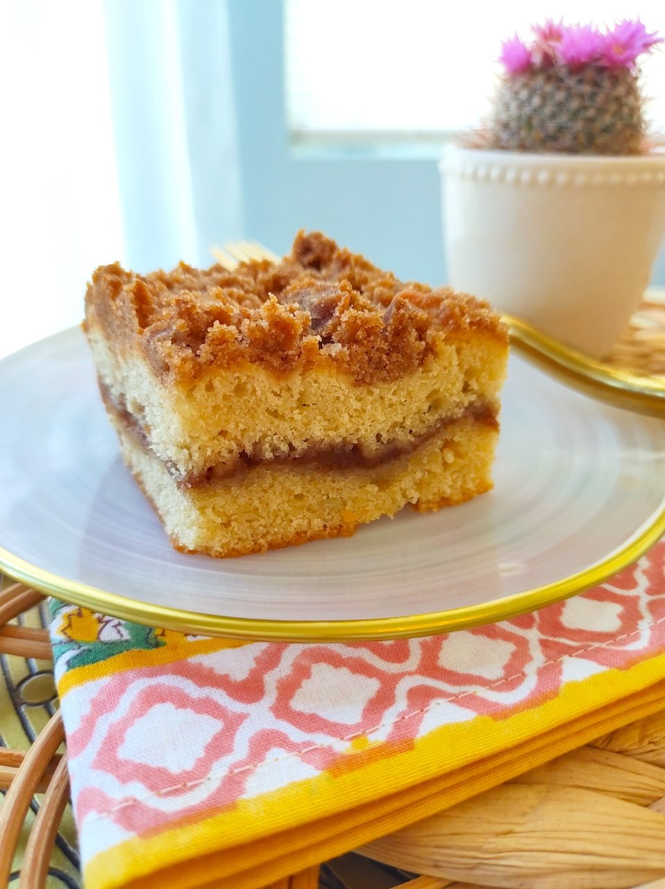 Olive Oil Coffee Cake with Streusel Vanguard of Hollywood