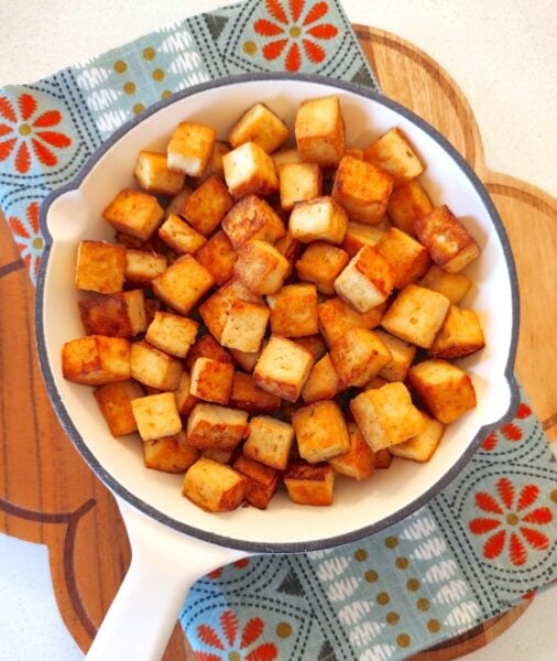 Pan-fried tofu