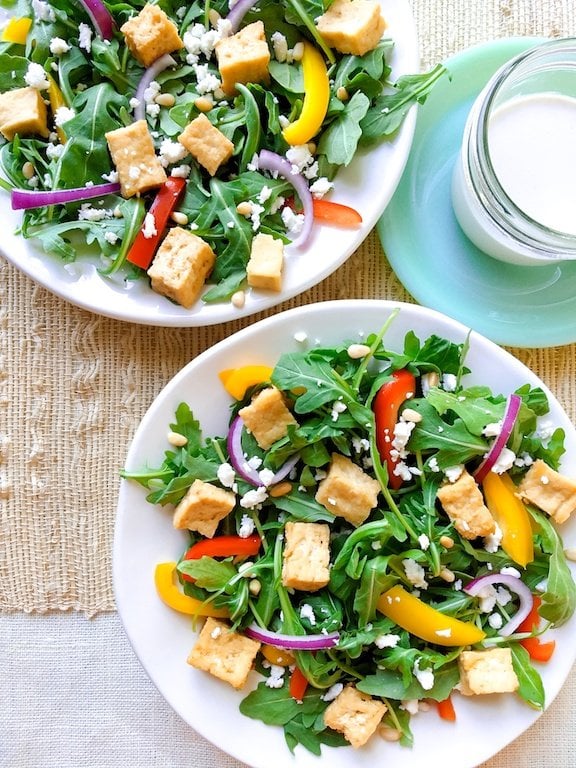 keto tofu salad