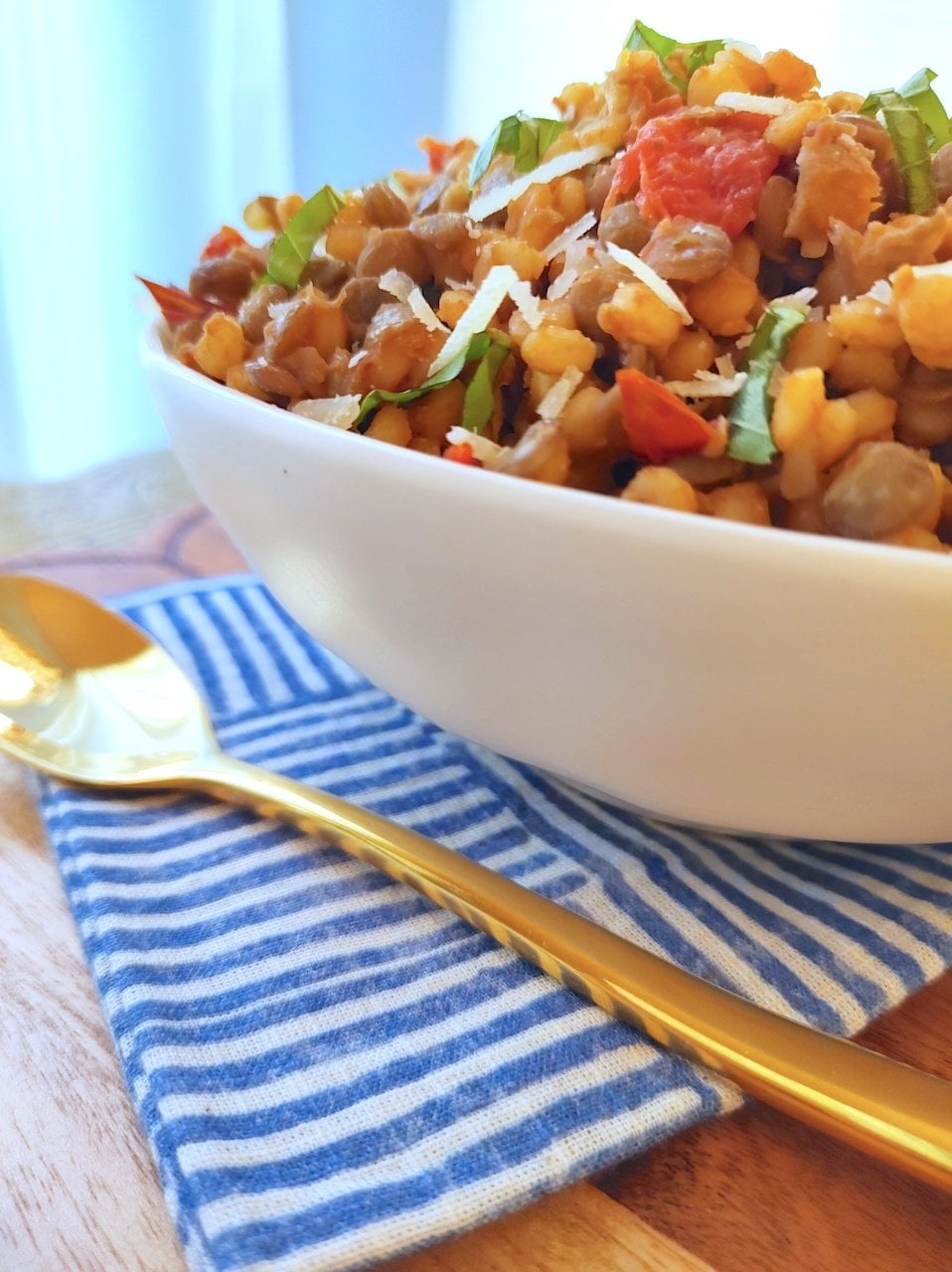 Lentil and Israeli Couscous Salad with Tomatoes Vanguard of Hollywood