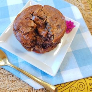 vegan persimmon pudding