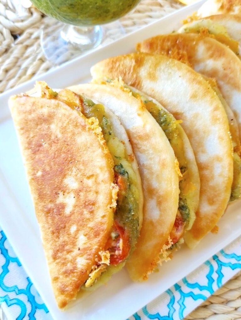 Grilled Potato Pesto Quesadillas Vanguard of Hollywood