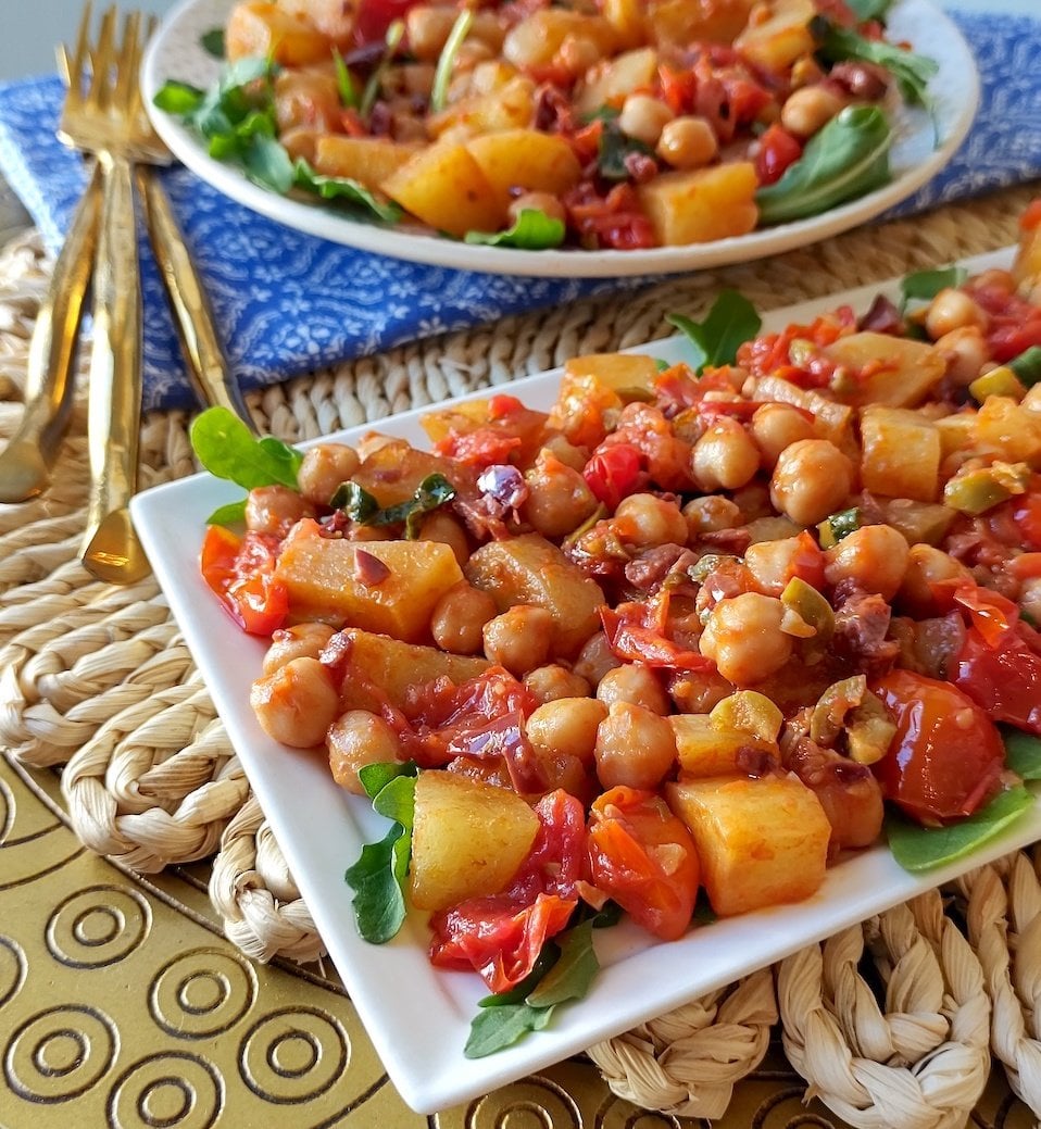 Potatoes Puttanesca