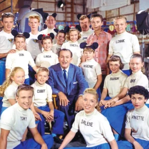 Sharon Baird and Walt Disney The Mickey Mouse Club